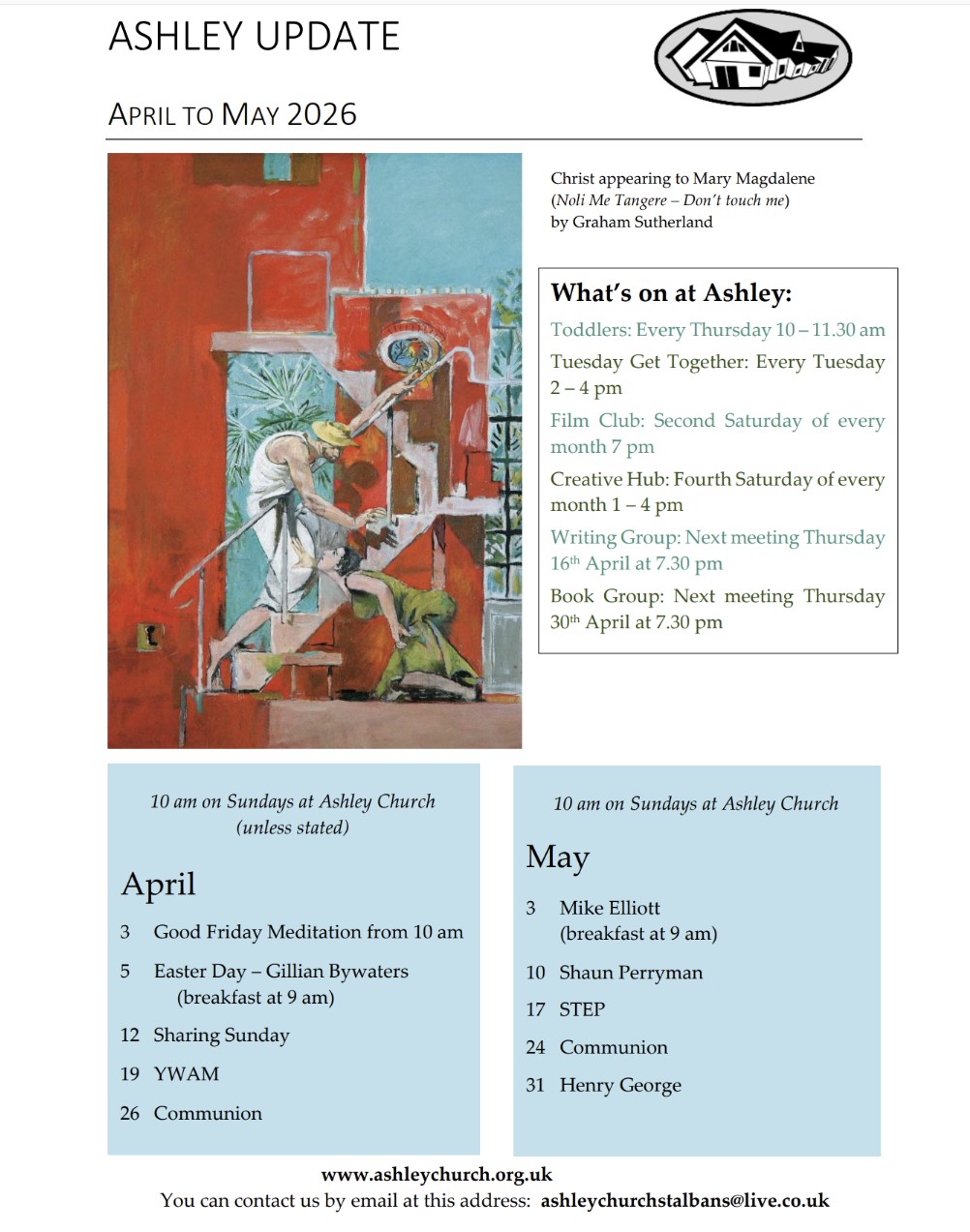 Ashley update April to May 202